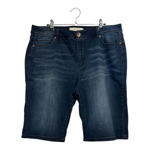 Cato est 1946 Denim Bermuda Shorts